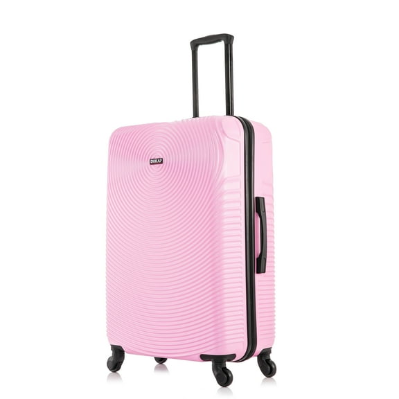 DUKAP Inception 28" Hardside Lightweight Luggage with Spinner Wheels, Handle and Trolley, Pink