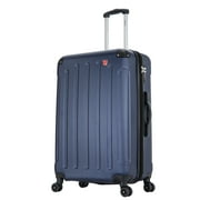 DUKAP Intely 28 Hardside Lightweight Luggage with Spinner Wheels and Integrated Weight Scale، Blue