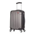 thumbnail image 1 of DUKAP Intely 28" Hardside Lightweight Luggage with Spinner Wheels and Integrated Weight Scale, Gray, 1 of 12
