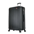 thumbnail image 1 of DUKAP Intely 32" Hardside Lightweight Luggage with Spinner Wheels and Integrated Weight Scale, Black, 1 of 13