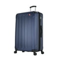 thumbnail image 1 of DUKAP Intely 32" Hardside Lightweight Luggage with Spinner Wheels and Integrated Weight Scale, Blue, 1 of 12