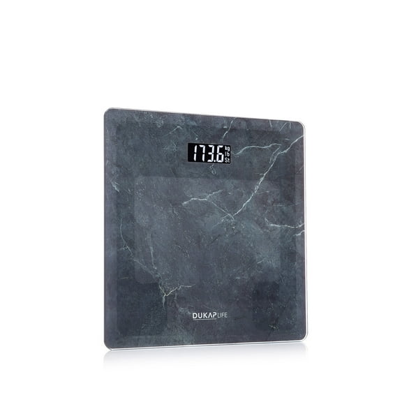 DUKAP LIFE Digital Bathroom Body Weight Scale -GREY QUARTZ