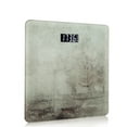 thumbnail image 1 of DUKAP LIFE Digital Bathroom Body Weight Scale - Grey Concrete Design, 1 of 6