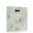 thumbnail image 1 of DUKAP LIFE Digital Bathroom Body Weight Scale - White Carrara Marble Design, 1 of 4