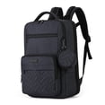 thumbnail image 1 of DUKAP MOM-Pro Expandable Diaper Backpack – Black, 1 of 6