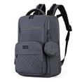 thumbnail image 1 of DUKAP MOM-Pro Expandable Diaper Backpack – Grey, 1 of 6