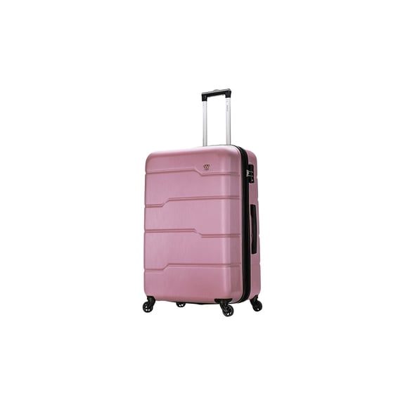 DUKAP RODEZ Plastic 4-Wheel Spinner Luggage Rose Gold (DKROD00L-ROS)