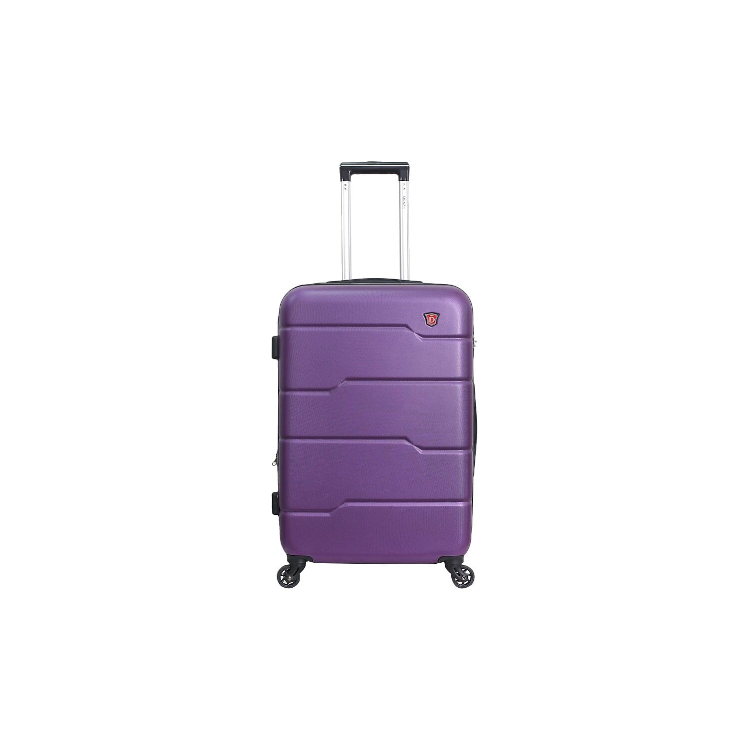 DUKAP RODEZ Plastic CarryOn Luggage Purple (DKROD00SPUR)
