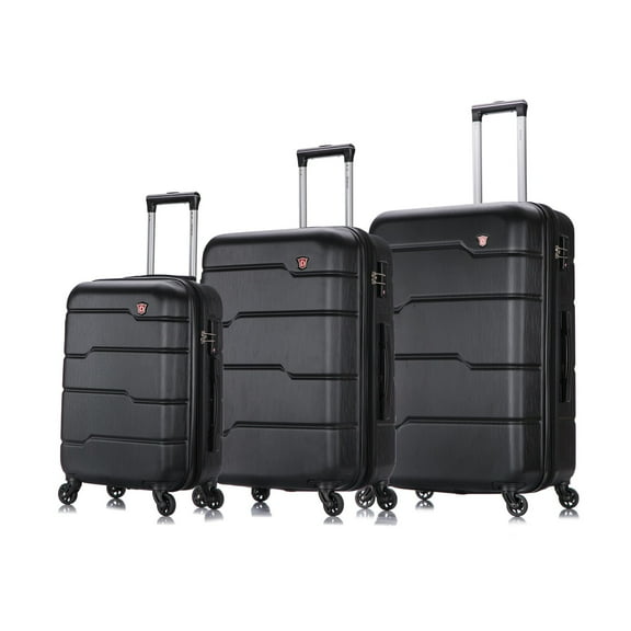 DUKAP Rodez 3-Piece 20"/24"/28" Lightweight Hardside Set Luggage