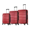 thumbnail image 1 of DUKAP Rodez 3-Piece 20"/24"/28" Lightweight Hardside Set Luggage, 1 of 13