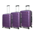 thumbnail image 1 of DUKAP Rodez 3-Piece 20"/24"/28" Lightweight Hardside Set Luggage, 1 of 12