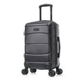 thumbnail image 1 of DUKAP SENSE 20" Hardside Lightweight Carry On Luggage with Spinner Wheels, Handle and Trolley, Black, 1 of 9