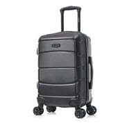 DUKAP SENSE 20 Hardside Lightweight Carry On Luggage with Spinner Wheels, Handle and Trolley, Black