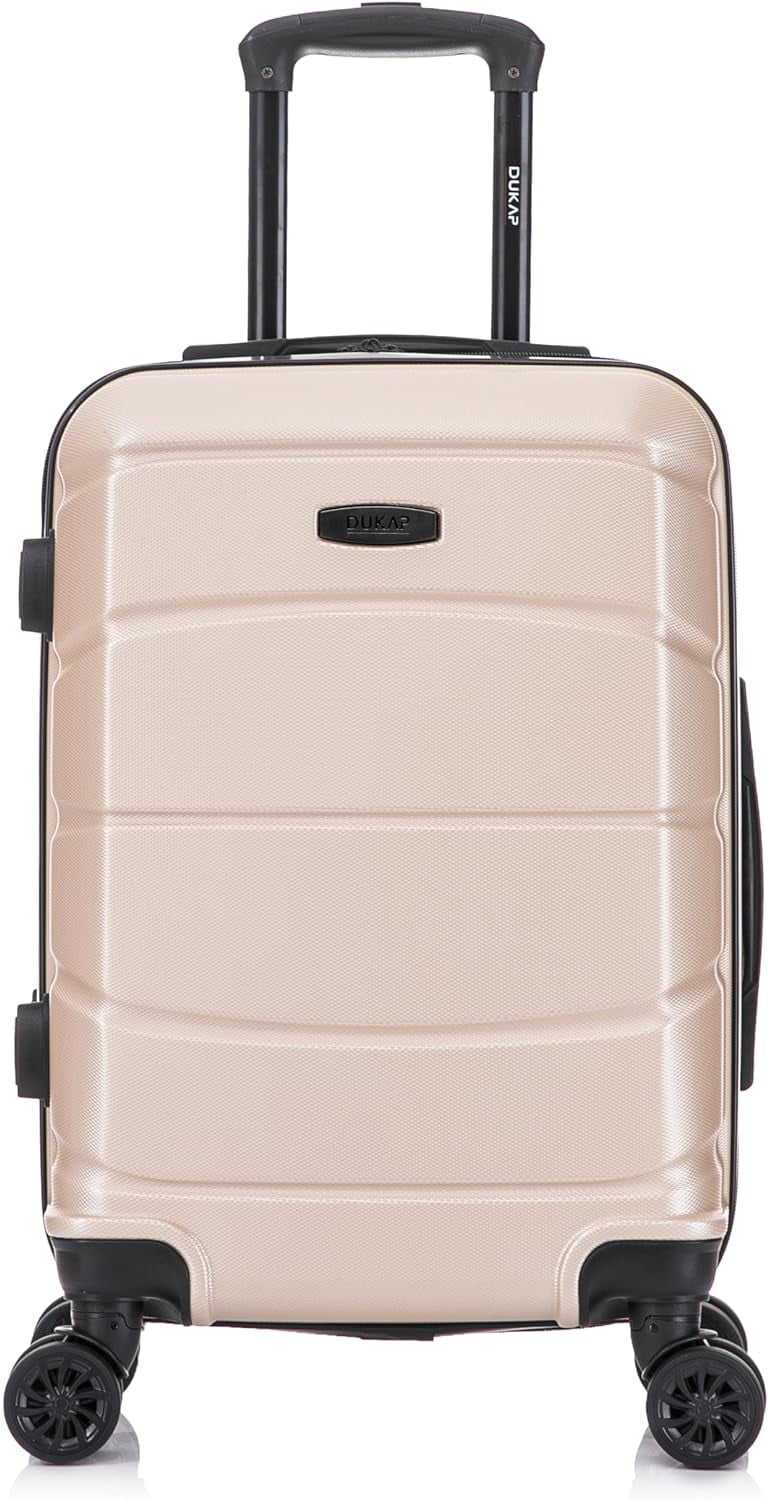 DUKAP SENSE 20" Hardside Lightweight Carry On Luggage with Spinner