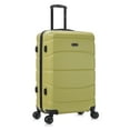 thumbnail image 1 of DUKAP SENSE 28" Hardside Lightweight Checked Luggage with Spinner Wheels, Handle and Trolley, Green, 1 of 10