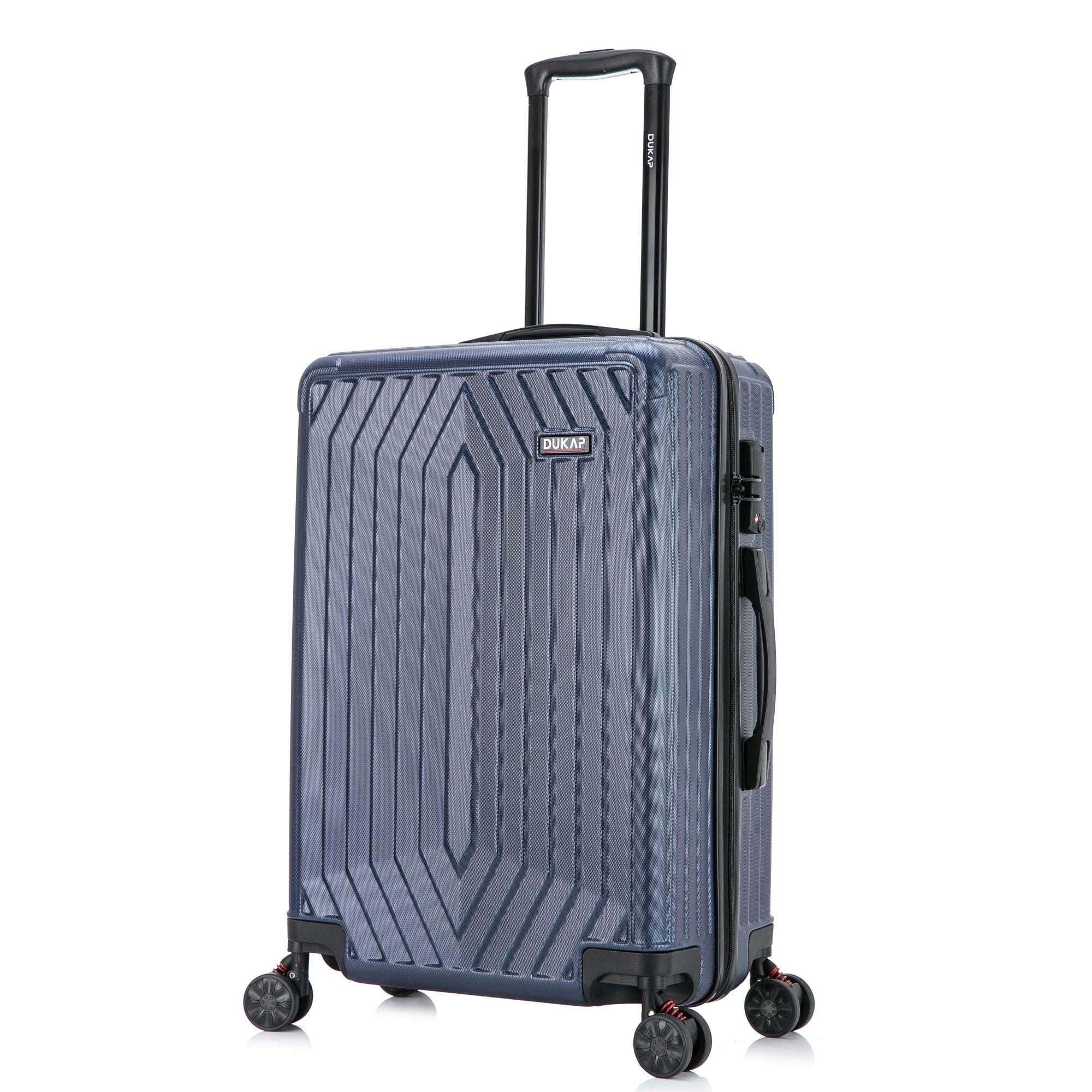 DUKAP STRATOS lightweight hardside spinner 24 inch Blue