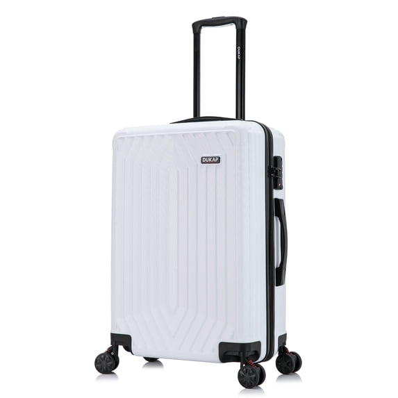 DUKAP STRATOS lightweight hardside spinner 24 inch White
