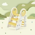 thumbnail image 1 of DUKE BABY Kids 3-Step Learning Stool Foldable Standing Tower for Toddlers Yellow, 1 of 6