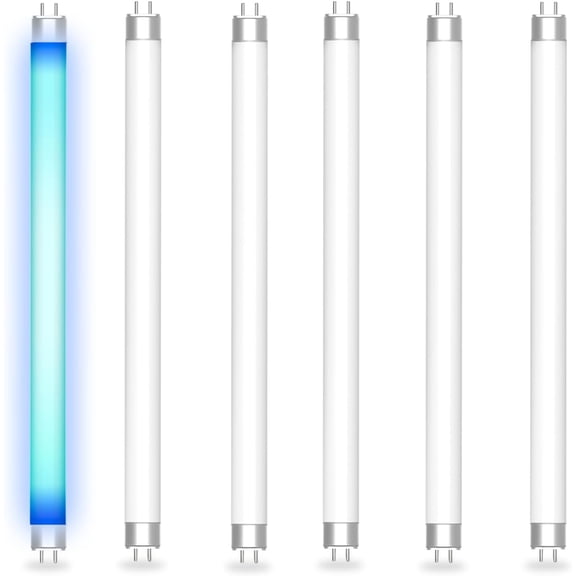 DUKOU 6-Watt Replacement Bulbs Compatible with Mosquito Trap,T5 6W Bl Uv Light Bulb for 1 Acre Insect Trap (6 Pack)