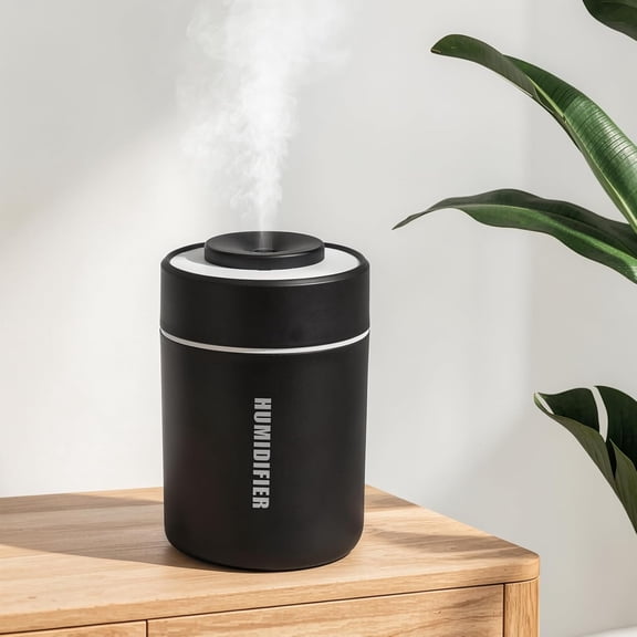 DUKOU Mini Humidifier for Desk,180Ml Usb Cool Mist Personal Humidifier,Quiet Car Humidifier,Portable Tabletop Moisture Diffuser
