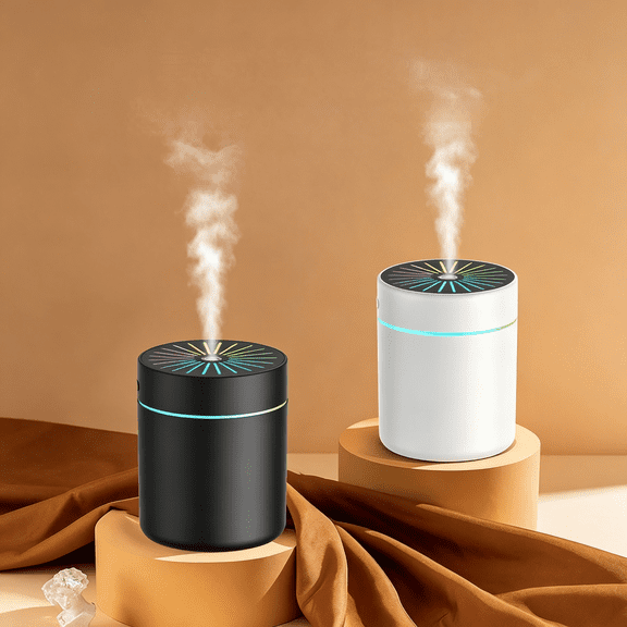 DUKOU Portable Mini Humidifier,25-40Mlh Cool Mist Humidifier,Quiet Operation and Compact Design for Home,Bedroom,Office and Car Use Quiet Operation and Compact Design Smallest Humidifier