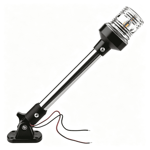DUKOU Stern Light - White Led Anchor&Bimini Top Lights for Pontoon&Fishing Boats,3Nm,1224V,12'' Boat Lights