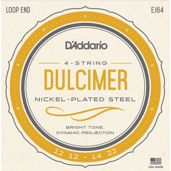 DULCIMER 4 STRING D'ADDARIO