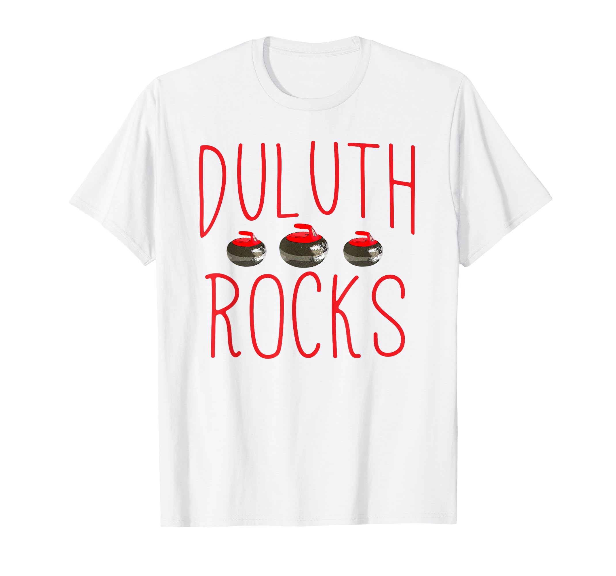 DULUTH ROCKS Tshirt Curling