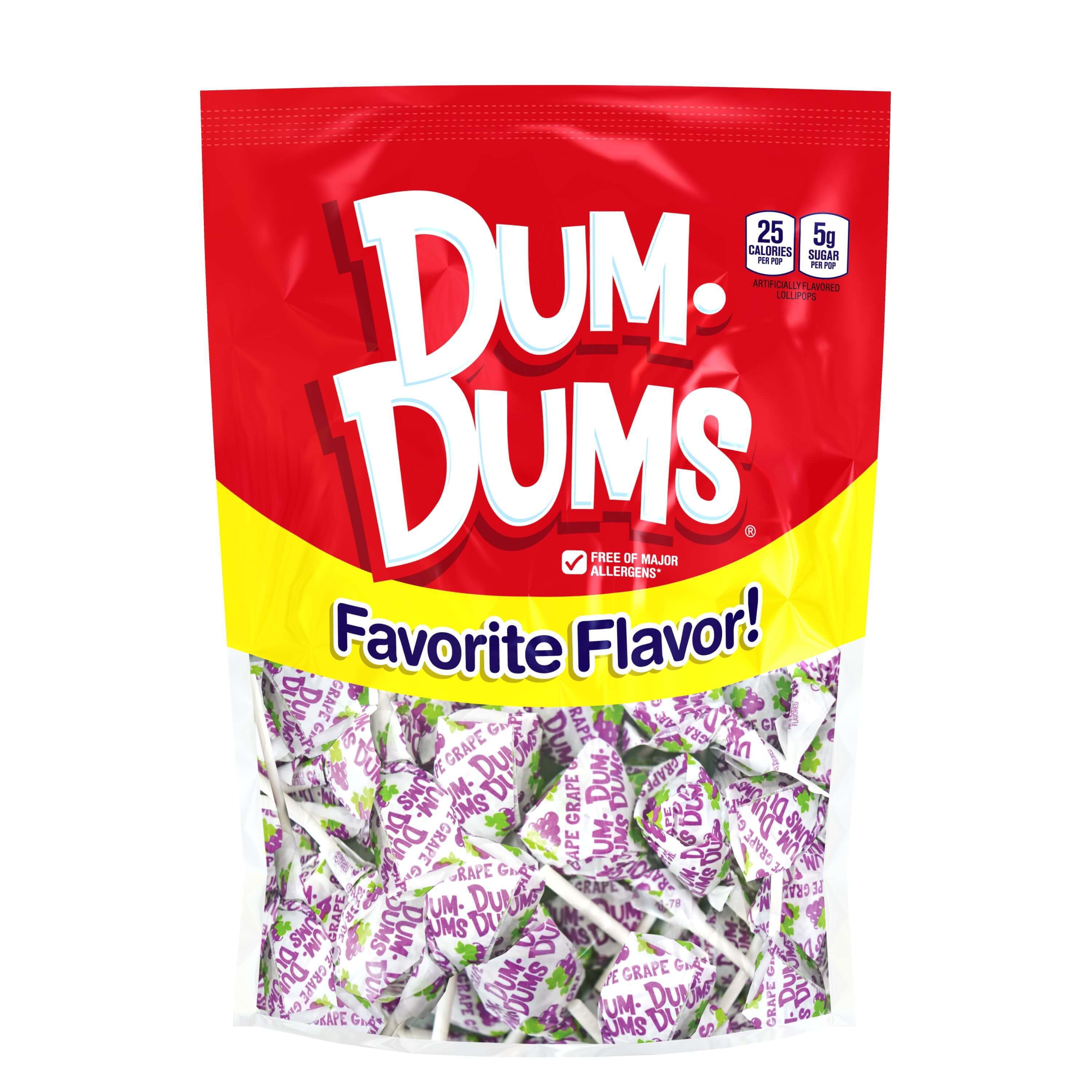 DUM DUMS Pineapple Coconut - 50 Count - Walmart Business Supplies