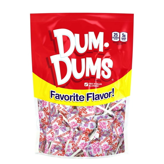 DUM DUMS Strawberry - 50 Count