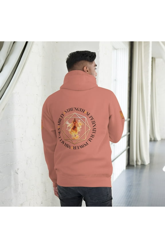 DUMAMIS Unisex Hoodie (Dusty Rose, 2XL)