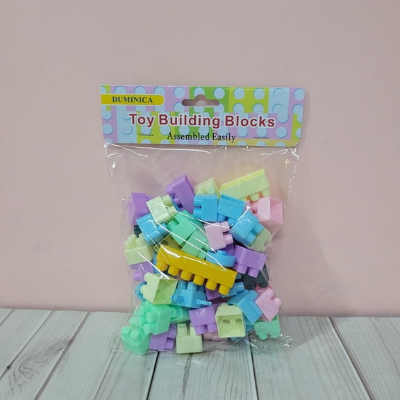 DUMINICA Toy Building Blocks, Toy Construction Blocks, Colorful Plastic Construction Blocks, Creative Building Sets