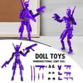 thumbnail image 1 of T13 3D Printed Articulated Doll,Multi-Jointed Movable Robot with Multi-Color Options for Desktop Decor, Collection, and Easter Gifts, 1 of 6