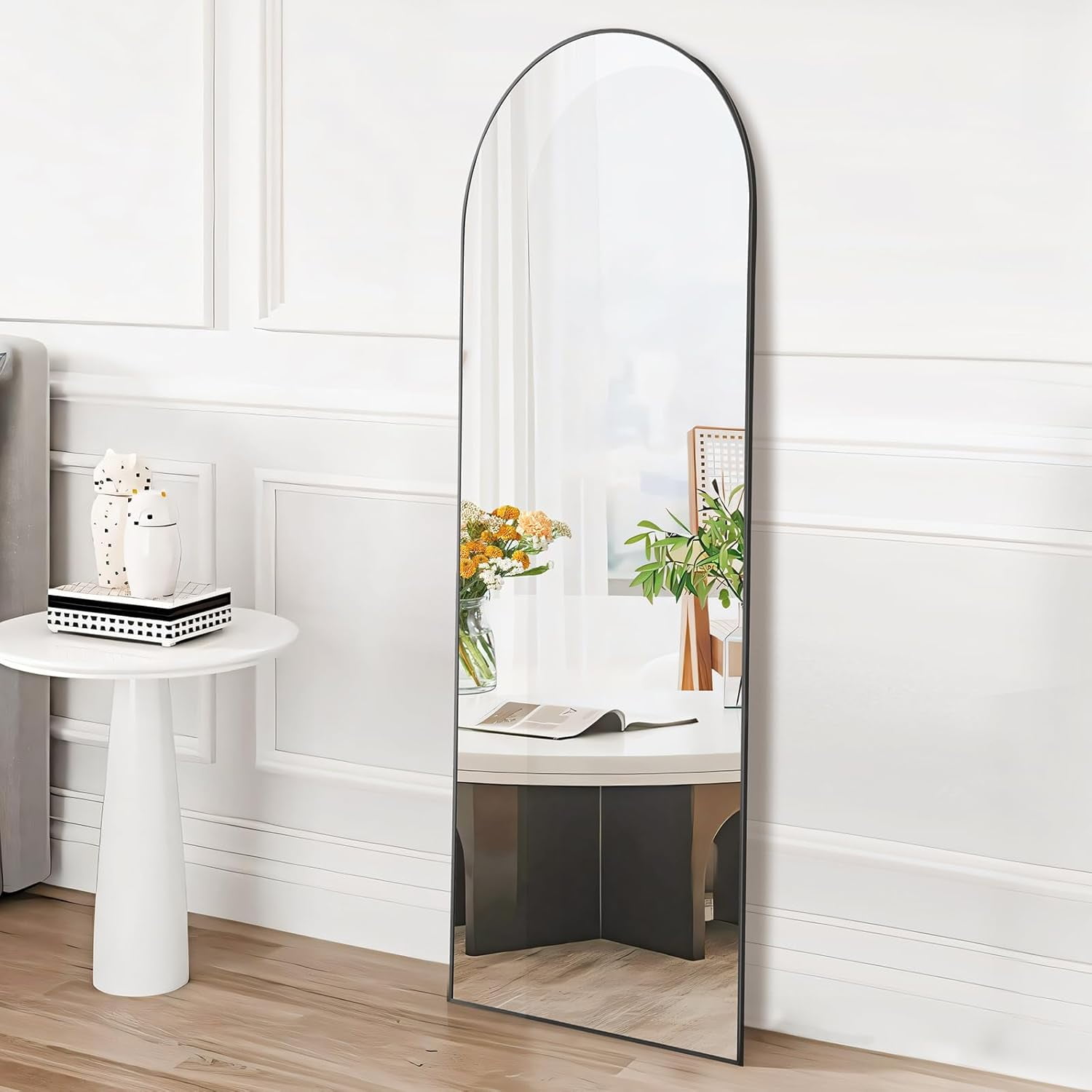 DUMOS Arched Full Length Mirror with stand, 59
