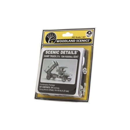 Woodland Scenics Dump Truck (1 1/2 Ton Federal) New