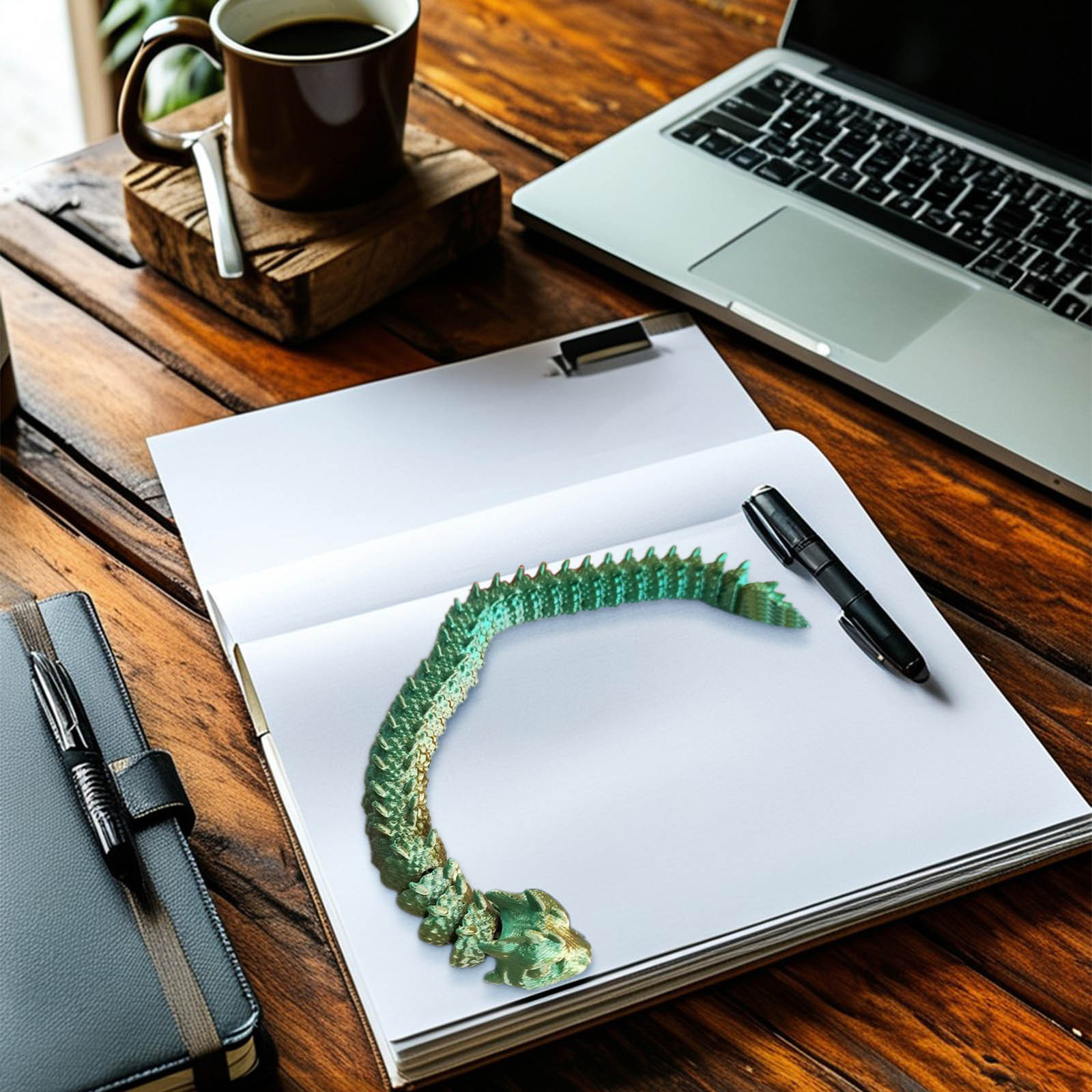 DUMUIELD Deals 3D Printed Articulated Snake – 11.4'' Crystal-Like ...