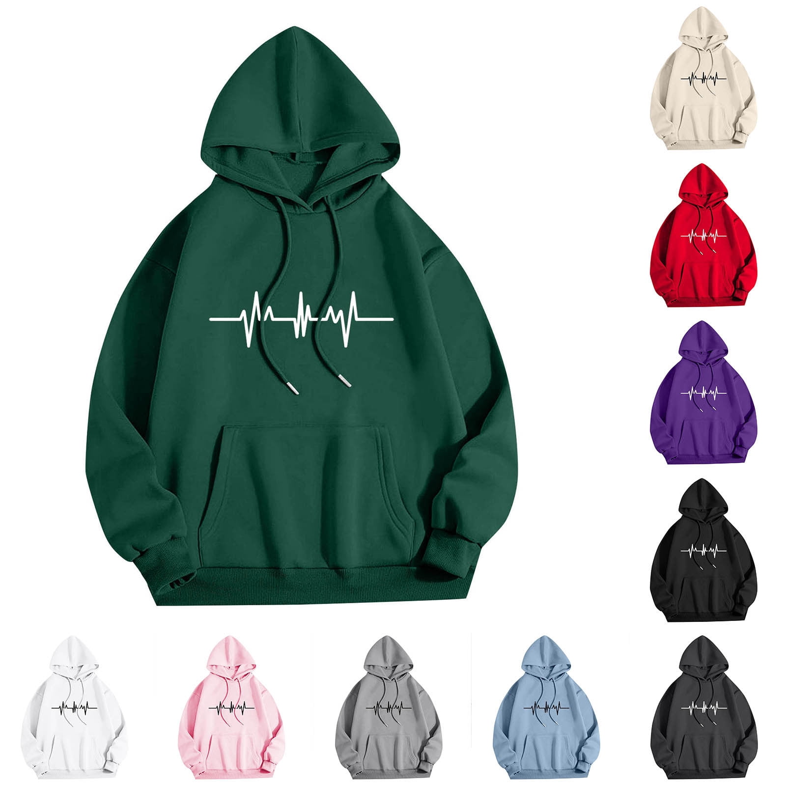 Tween Leila Heart Print Pullover