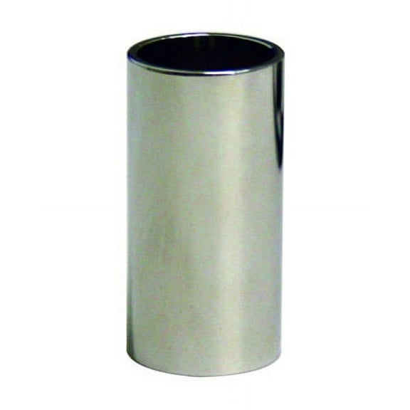 DUN-318 Dunlop Short Chromed Steel Wide Gauge Slide