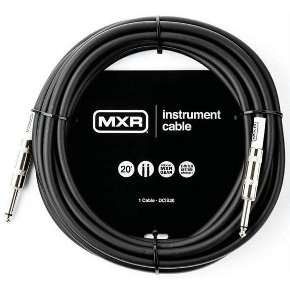 DUN-DCIS20 MXR DCIS20 Instrumnet Cable with Straight Ends 20'
