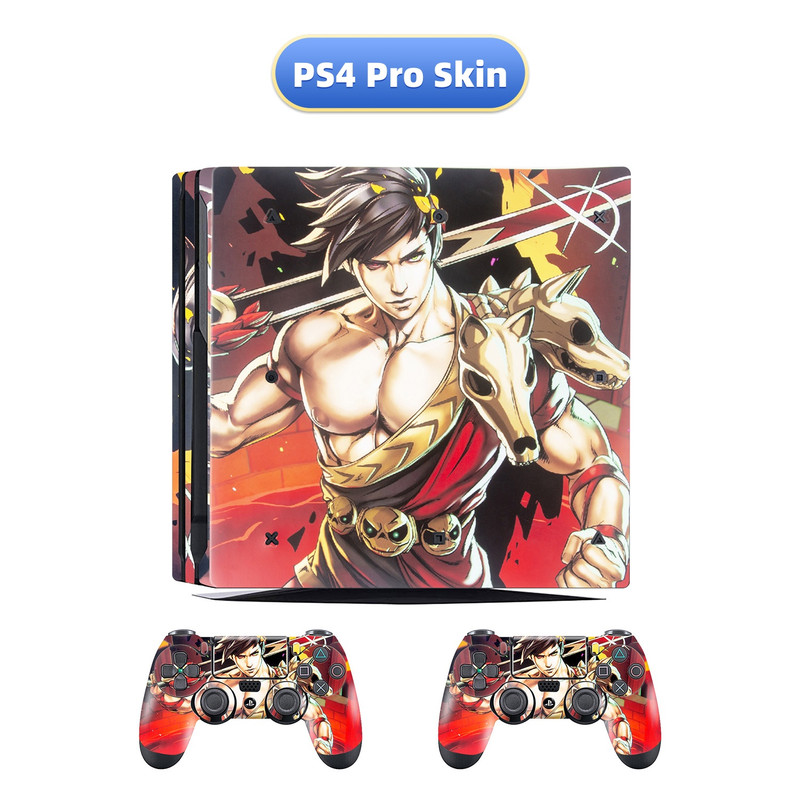 DUNCHATY PS4 Pro Full Body Skin - Console & Controller PVC Protection ...