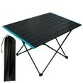 thumbnail image 1 of DUNCHATY Portable Camping Table, Aluminum Top, with Carry Bag for Picnic, Beach, BBQ, Outdoor Cooking, Large, 1 of 6