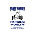 thumbnail image 1 of DUNE BUGGY Parking Decal builder driver racer go karts | Indoor/Outdoor | 12" Tall, 1 of 4