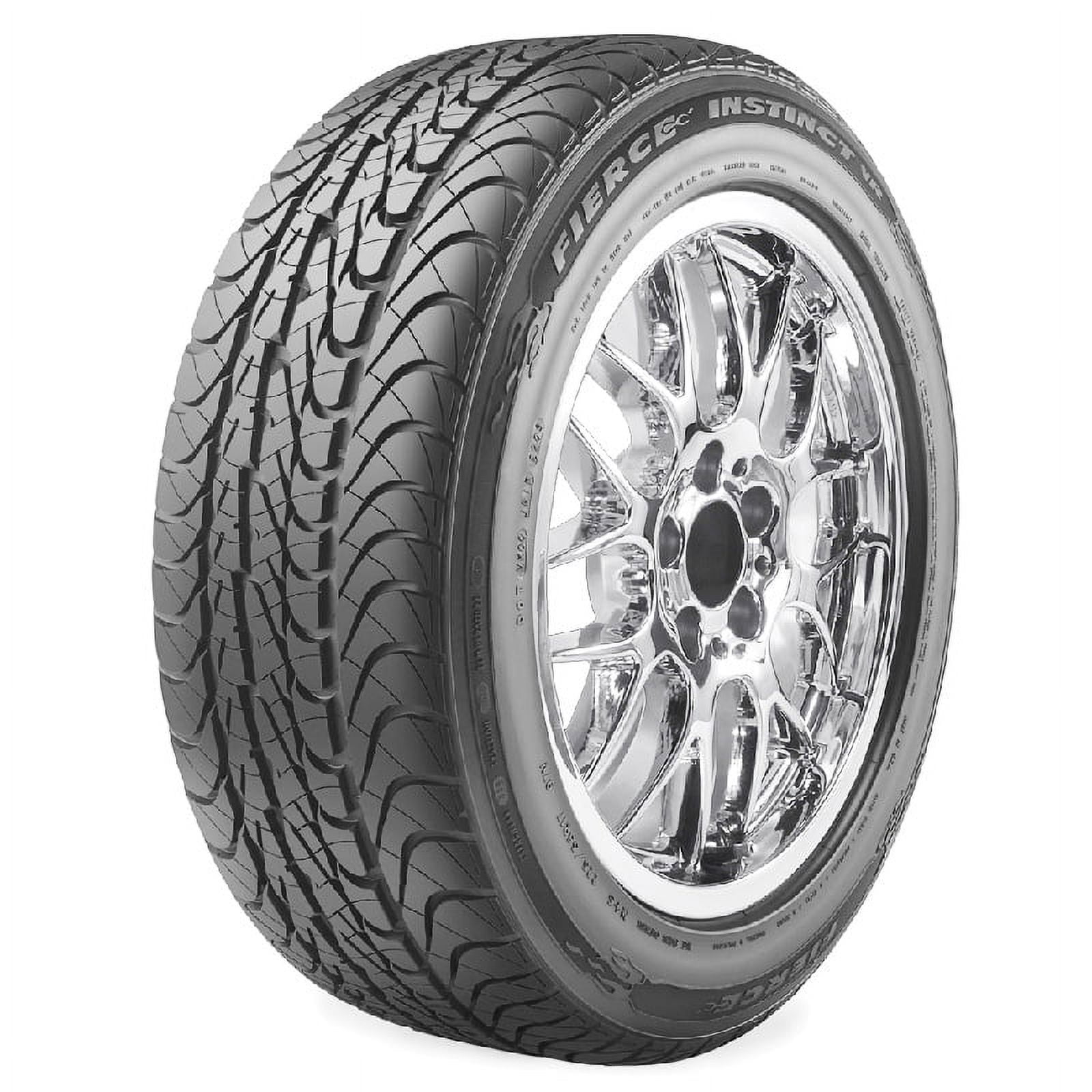 DUNLOP FIERCE INSTINCT VR 195/55R15 85V Summer BSW TIRE Fits: 2007-08 Honda Fit Sport, 1999-2000 Honda Civic Si