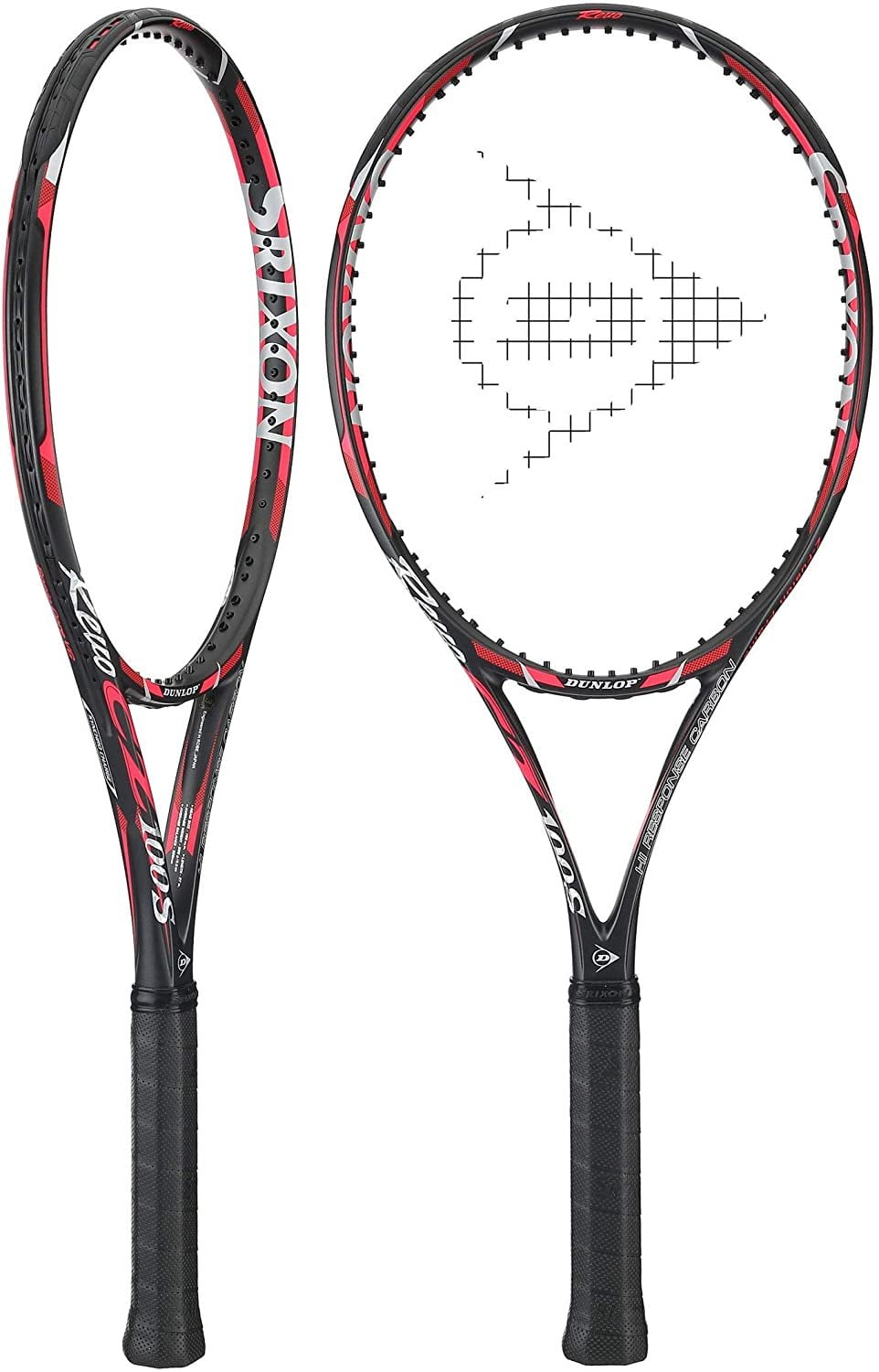 DUNLOP Srixon 17SXRVCZ 100S Tennis Racquet, Grip 4 3/8