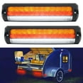 DUNTUO HeavyDuty RV Trailer STF9 LED Tailgate Light Bar, Red Tail