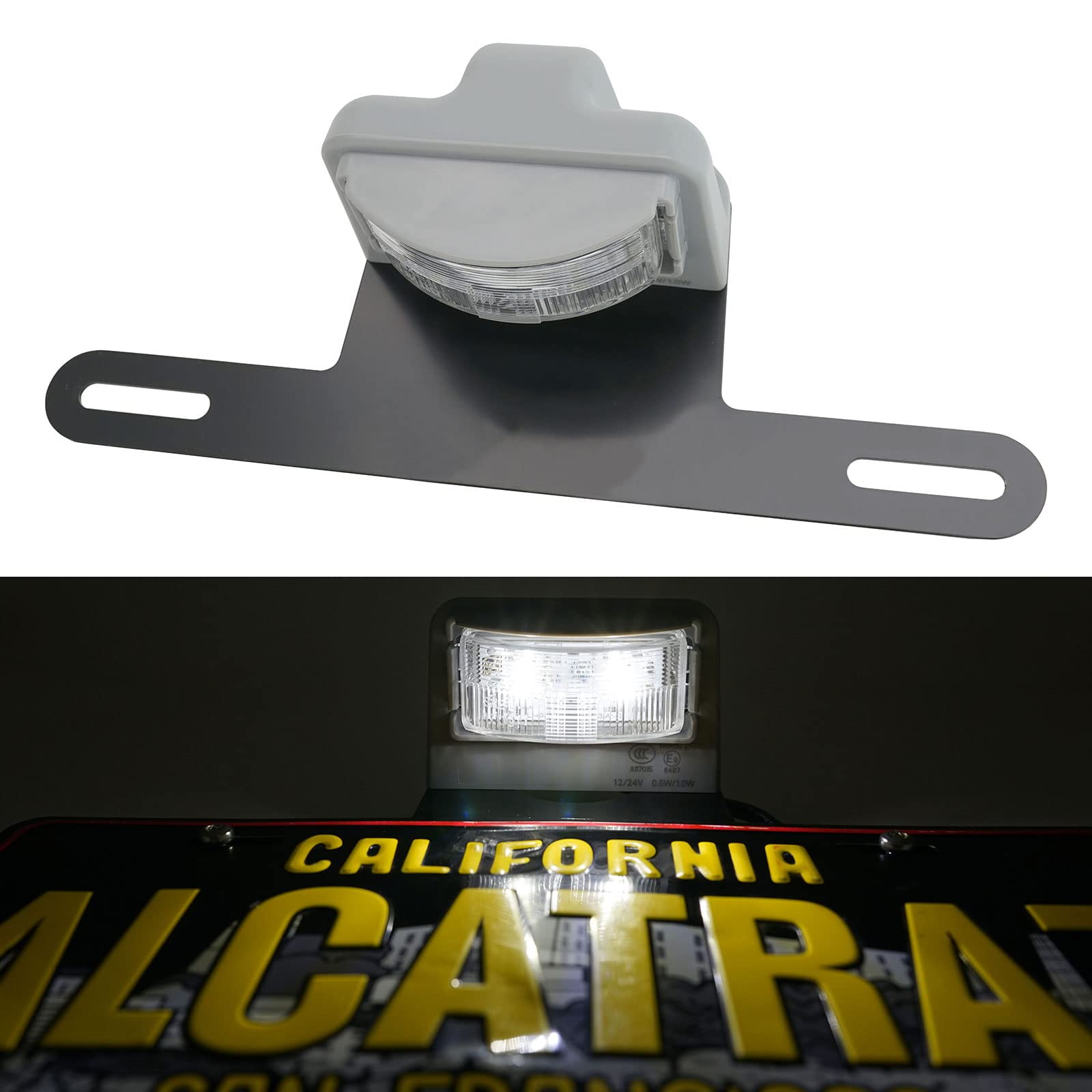 DUNTUO LED License Plate YPF5 Light for Trailer RV Trucks UTV ATV Lorry