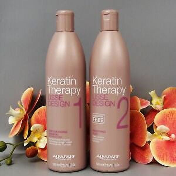 DUO ALFAPARF LISSE DESIGN KERATIN THERAPY Shampoo And Smoothing