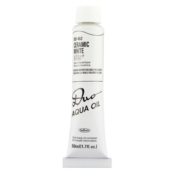 DUO Aqua Oil Color 50ml, Ceramic White