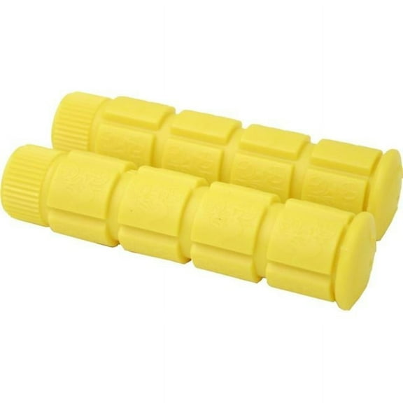 DUO Bicycle Parts 57CWG9755RY Handle Bar Grip 120 mm Yellow