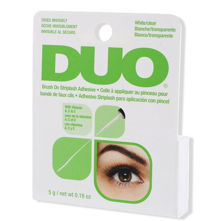 DUO DUO BRUSH ON ADHESIVE WITH VITAMINS - Faux-cils - clear/non